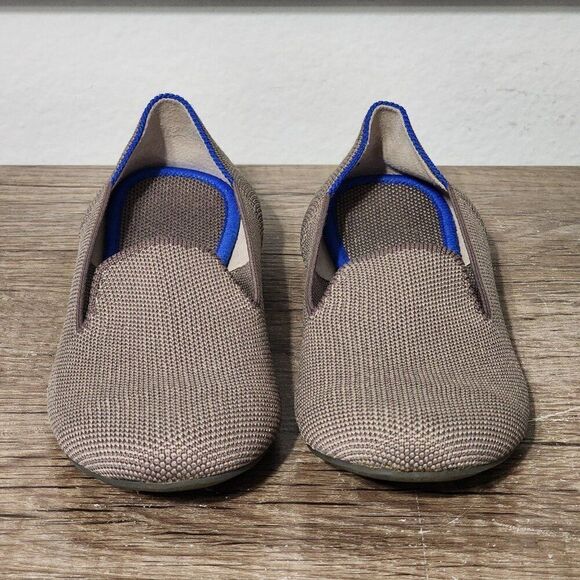 Rothy's The Loafer Women's Flats Shoes Size 6 Brown - Picture 2 of 8